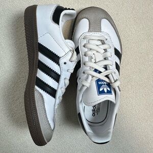 Adidas | Samba | Toddler Kids OG White, Black Gum Sneakers Size 11K